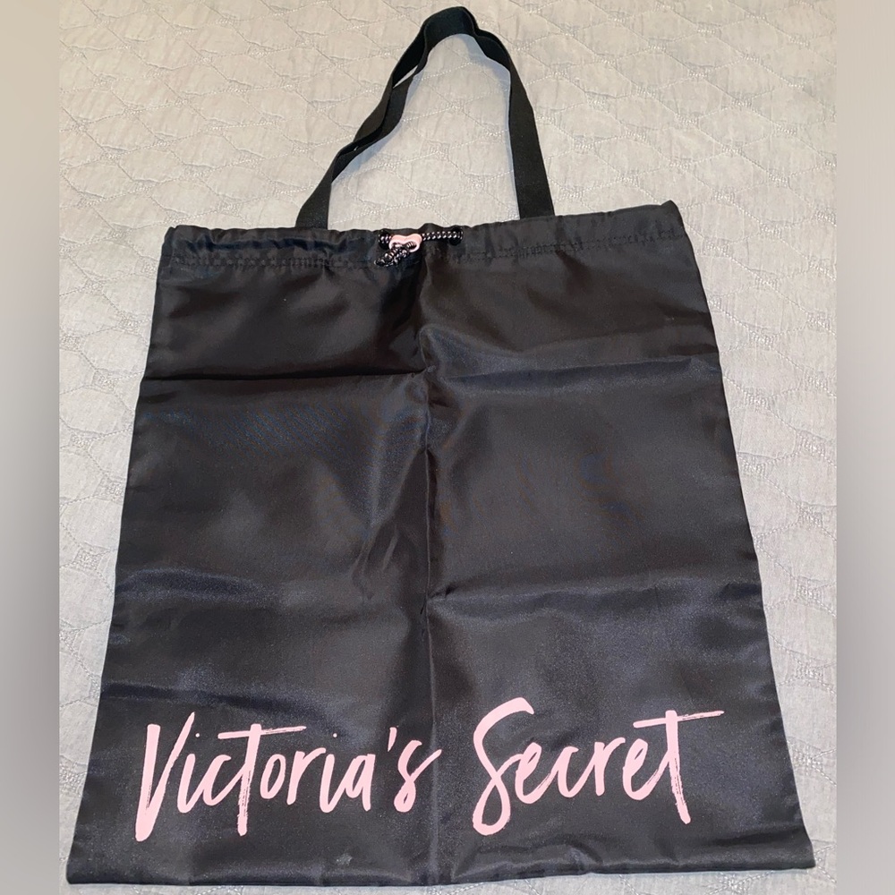 Brand new Victorias Secret tote with drawstring